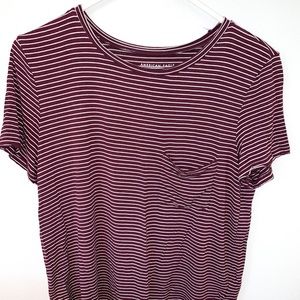 American Eagle soft & sexy striped tee